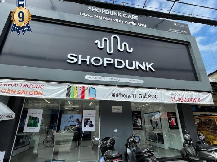 Shopdunk cửa hàng điện thoại uy tín